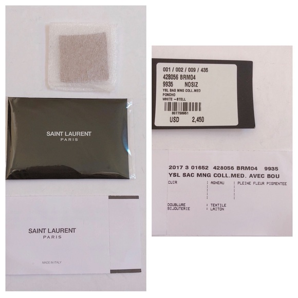 Sold! Saint Laurent medium monogram college bag - Picture 7 of 8